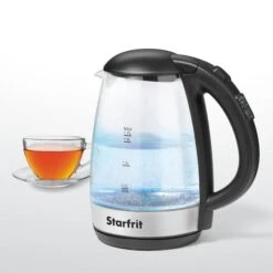 Starfrit 7-Cup Variable Temperature Control Cordless Glass Kettle -Cheap My Cook Nest Store 06485531c L
