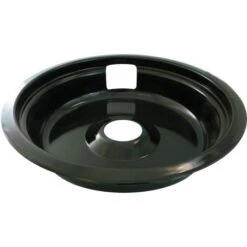 Porcelain Stove Drip Bowl And Trim Ring - 8"