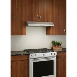 Broan 375 MAX Blower CFM, 30-Inch Under-Cabinet Range Hood, Stainless Steel -Cheap My Cook Nest Store 09095081e L