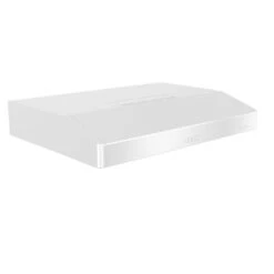 Venmar Bistro 30-inch Under-Cabinet Range Hood, 450 Max Blower CFM, White -Cheap My Cook Nest Store 09095094c L
