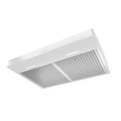 Venmar Bistro 30-inch Under-Cabinet Range Hood, 450 Max Blower CFM, White