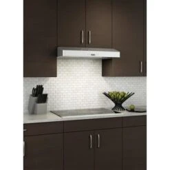 Venmar Bistro 30-inch Under-Cabinet Range Hood, 650 Max Blower CFM, Stainless Steel -Cheap My Cook Nest Store 09095095e L