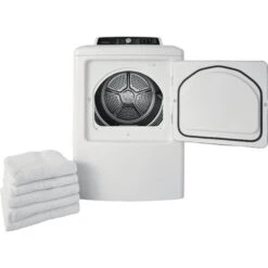 FRIGIDAIRE High-Efficiency Gas Dryer - 6.7 Cu. Ft. - White -Cheap My Cook Nest Store 10355252e L