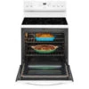Frigidaire Electric Range - Self-Cleaning - 5.3-cu Ft - 30-in - White