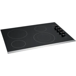 Frigidaire Electric Cooktop - Ceramic Glass - 4 Elements - 30-in - Stainless Steel -Cheap My Cook Nest Store 10355440c L