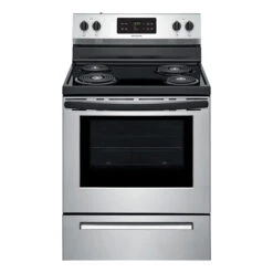 Frigidaire Freestanding Stainless Steel Electric Range - 4 Burner Coil Top - CSA Listed - 5.3-cu Ft -Cheap My Cook Nest Store 10355487 L