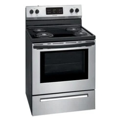 Frigidaire Freestanding Stainless Steel Electric Range - 4 Burner Coil Top - CSA Listed - 5.3-cu Ft -Cheap My Cook Nest Store 10355487b L