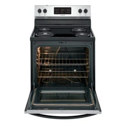 Frigidaire Freestanding Stainless Steel Electric Range - 4 Burner Coil Top - CSA Listed - 5.3-cu Ft
