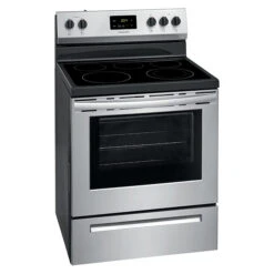 Frigidaire Freestanding Electric Oven - 30-in - Stainless Steel - 5 Element Cooktop
