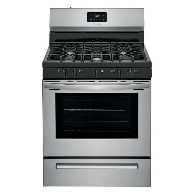 Frigidaire Freestanding Gas Range - 30-in - 5.0-cu Ft - Stainless Steel 5 Frigidaire Freestanding Gas Range - 30-in - 5.0-cu Ft - Stainless Steel - Image 5