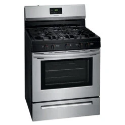 Frigidaire Freestanding Gas Range - 30-in - 5.0-cu Ft - Stainless Steel