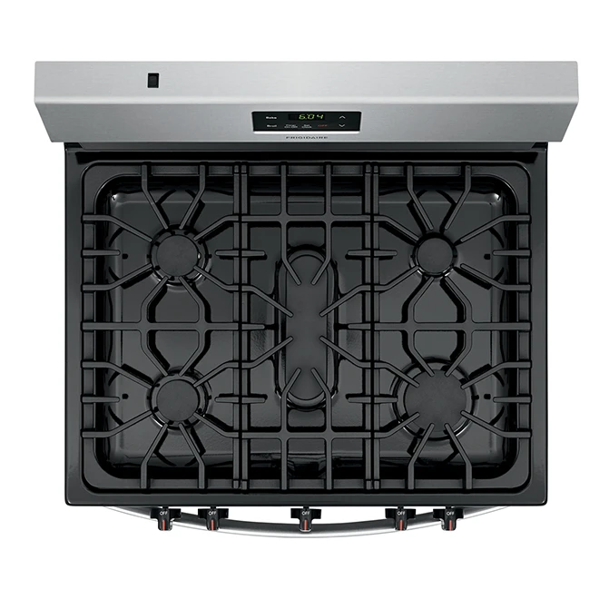 Frigidaire Freestanding Gas Range - 30-in - 5.0-cu Ft - Stainless Steel 3 Frigidaire Freestanding Gas Range - 30-in - 5.0-cu Ft - Stainless Steel - Image 3