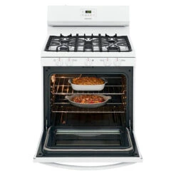 Frigidaire FreeStanding Gas Range - 30in - 5.0 Cu. Ft - White -Cheap My Cook Nest Store 10355497e L