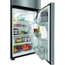 Frigidaire 30-in Top-Freezer Refrigerator - 20.0 Cu. Ft. - Stainless Steel -Cheap My Cook Nest Store 10355508e L