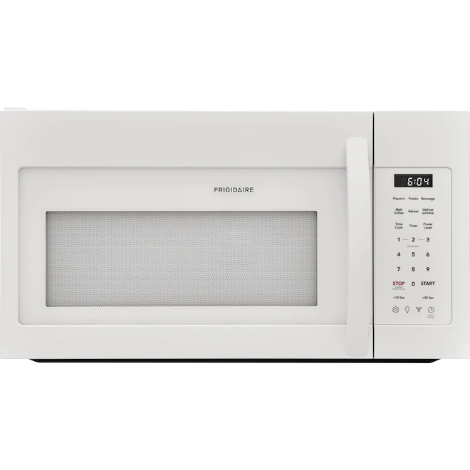 Frigidaire 1.8-cu. Ft. Over-the-Range Microwave - 105-300 CFM - 1500 W - White 1 Frigidaire 1.8-cu. Ft. Over-the-Range Microwave - 105-300 CFM - 1500 W - White