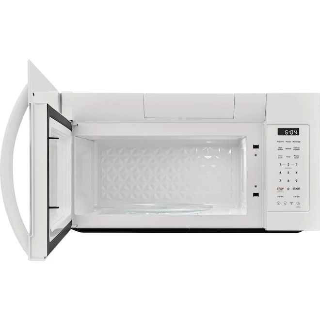 Frigidaire 1.8-cu. Ft. Over-the-Range Microwave - 105-300 CFM - 1500 W - White 2 Frigidaire 1.8-cu. Ft. Over-the-Range Microwave - 105-300 CFM - 1500 W - White - Image 2