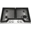 Frigidaire Gallery 30-in Gas Cooktop - 4 Burners - Stainless Steel