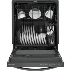Frigidaire Balck Stainless Steel 24-in 2-Rack Built-In Dishwasher With Hidden Controls -Cheap My Cook Nest Store 10355730e L