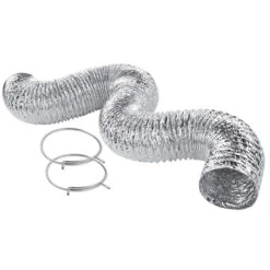 Imperial Flexible Foil Ducting With Clamps - 4" X 8' -Cheap My Cook Nest Store 12245451 L