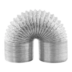 Imperial Flexible Foil Ducting With Clamps - 4" X 8'
