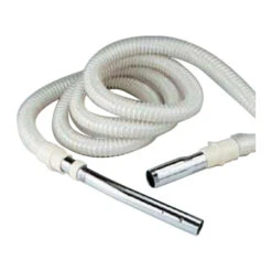 Broan Flexible Hose For Central Vacuum - 32-ft X 1 1/4-in - Plastic - Grey