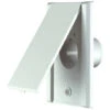 Wall Inlet - Central Vacuum - White