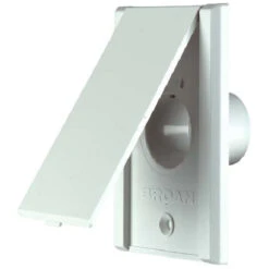 Wall Inlet - Central Vacuum - White