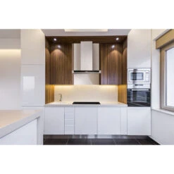 Mistral Wall Mount Chimney Style Range Hood - 450 CFM - 29.5-in - Stainless Steel -Cheap My Cook Nest Store 16505009e L