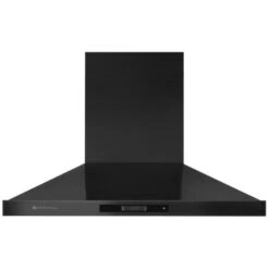 MISTRAL 30-in Black Stainless Steel Ducted Wall-Mounted Range Hood -Cheap My Cook Nest Store 16505024 L
