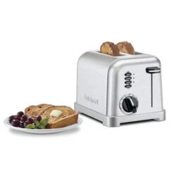 Cuisinart Stainless Steel 2-Slice Classic Metal Toaster
