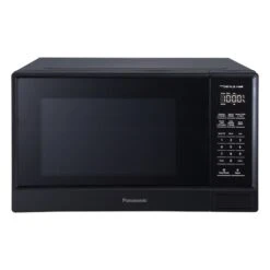 Panasonic Genius 1.3-cu Ft Black Microwave - 1100W - Sensor Cooking