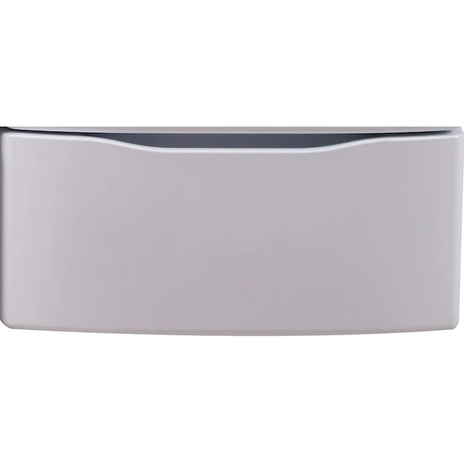 Midea Front Load Washer/Dryer Pedestal With Storage - 27 X 12.83-in - White 1 Midea Front Load Washer/Dryer Pedestal With Storage - 27 X 12.83-in - White