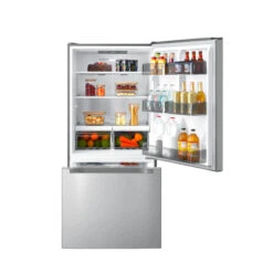 Midea 30-in Bottom Freezer Refrigerator - 18.7-cu. Ft. - Stainless Steel - LED Lighting -Cheap My Cook Nest Store 21615074b L