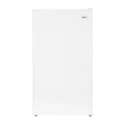 Midea 3.3-cu Ft Standard-Depth Freestanding Mini Fridge With Freezer Compartment (White)