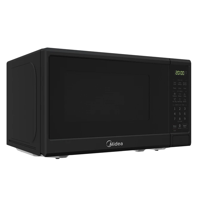 Midea Compact Black Countertop Microwave - 700W - 0.7-cu Ft 1 Midea Compact Black Countertop Microwave - 700W - 0.7-cu Ft