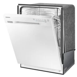 Samsung Built-in Leak Sensor Dishwasher- 24-in - 50-dB - White -Cheap My Cook Nest Store 22945109e L