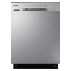 Samsung Built-In Plastic Tub 15 Place Settings Dishwasher - 51-dBA - 24-in - Stainless Steel -Cheap My Cook Nest Store 22945197 L