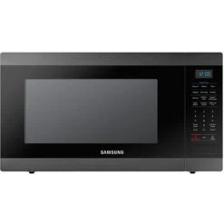 Samsung Countertop Microwave - 1.9-cu Ft - 950-Watt - Fingerprint Resistant - Black Stainless Steel