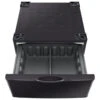 Samsung Pedestal Washer/Dryer - 27'' - Black Stainless Steel