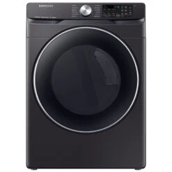 Samsung 7.5 Cu.ft. Smart Electric Dryer With Steam Sanitize+ In Black Stainless Steel -Cheap My Cook Nest Store 22945266 L