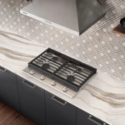 Samsung Gas Cooktop With 4 Burners - 45,000 BTU - 30-in - Stainless Steel 9 Samsung Gas Cooktop With 4 Burners - 45,000 BTU - 30-in - Stainless Steel -Cheap My Cook Nest Store 22945324e L