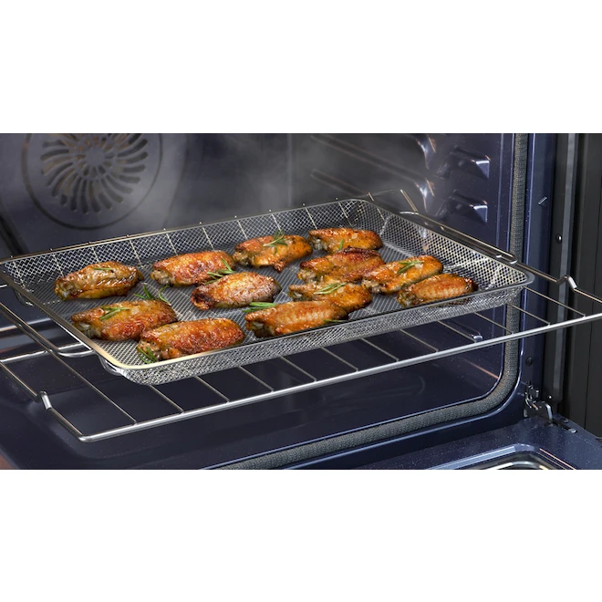 Samsung 30-in Gas And Electric Range Universal Air Fry Tray (Stainless Steel) 2 Samsung 30-in Gas And Electric Range Universal Air Fry Tray (Stainless Steel) - Image 2