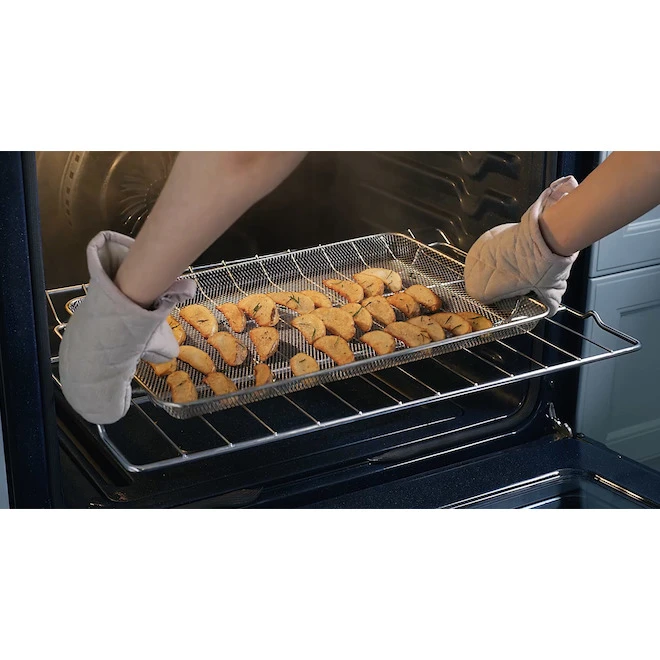 Samsung 30-in Gas And Electric Range Universal Air Fry Tray (Stainless Steel) 3 Samsung 30-in Gas And Electric Range Universal Air Fry Tray (Stainless Steel) - Image 3