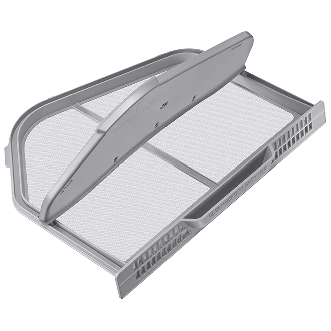 Samsung 7.4-cu Ft Reversible Side Swing Door Four-Way Venting Electric Dryer (Black Stainless) Energy Star Certified 4 Samsung 7.4-cu Ft Reversible Side Swing Door Four-Way Venting Electric Dryer (Black Stainless) Energy Star Certified - Image 4