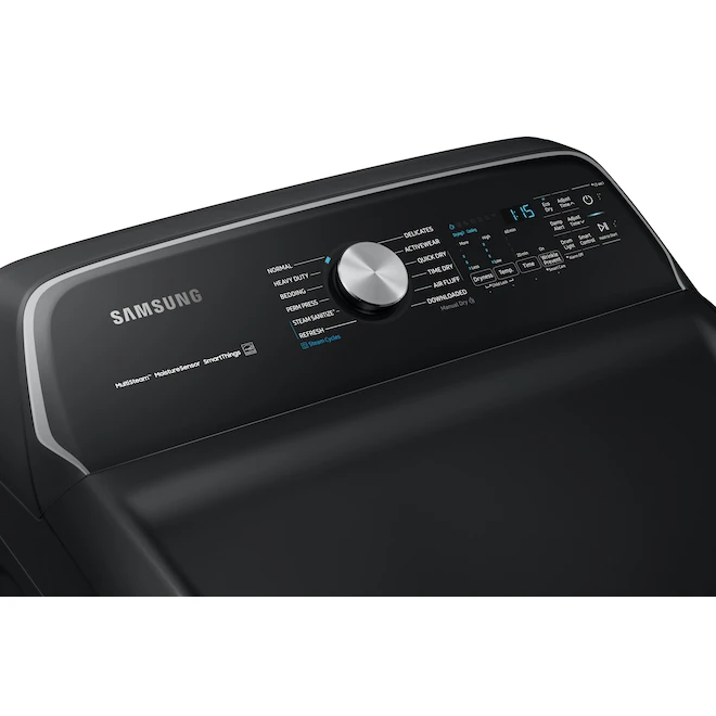 Samsung 7.4-cu Ft Reversible Side Swing Door Four-Way Venting Electric Dryer (Black Stainless) Energy Star Certified 3 Samsung 7.4-cu Ft Reversible Side Swing Door Four-Way Venting Electric Dryer (Black Stainless) Energy Star Certified - Image 3