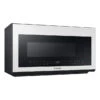 Samsung Bespoke 2.1-cu. Ft. Over-the-Range Microwave With Sensor Cooking Controls (Fingerprint-Resistant White)