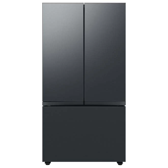 Samsung Bespoke Upper Panel For 3-Door Refrigerator - Stainless Steel - Matte Black 4 Samsung Bespoke Upper Panel For 3-Door Refrigerator - Stainless Steel - Matte Black - Image 4