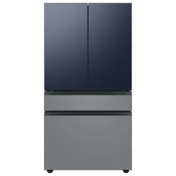 Samsung Bespoke Bottom Panel For 4-Door Refrigerator - Glass - Matte Grey -Cheap My Cook Nest Store 22945437b L