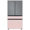 Samsung Bespoke FlexZone Drawer Panel For 4-Door Refrigerator - Glass - Pink