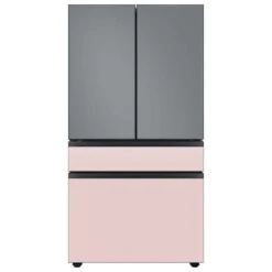 Samsung Bespoke FlexZone Drawer Panel For 4-Door Refrigerator - Glass - Pink